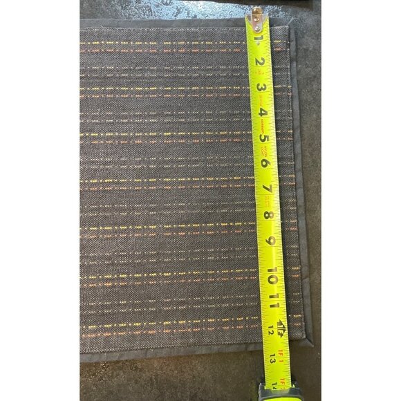 Black Textured Fabric Place Mats - Picture 5 of 5